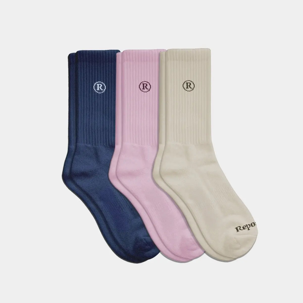 Clubhouse Classic Crew Socks 3-pack - Repossier