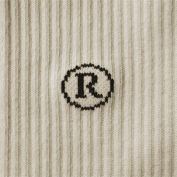 CLUBHOUSE CLASSIC CREW SOCKS 3-PACK - Cream- Detail - Repossier