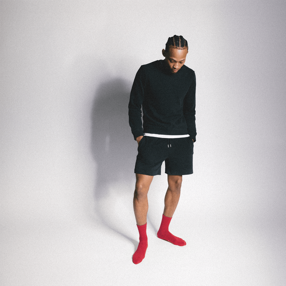 CLASSIC CREW SOCKS RED - Repossier