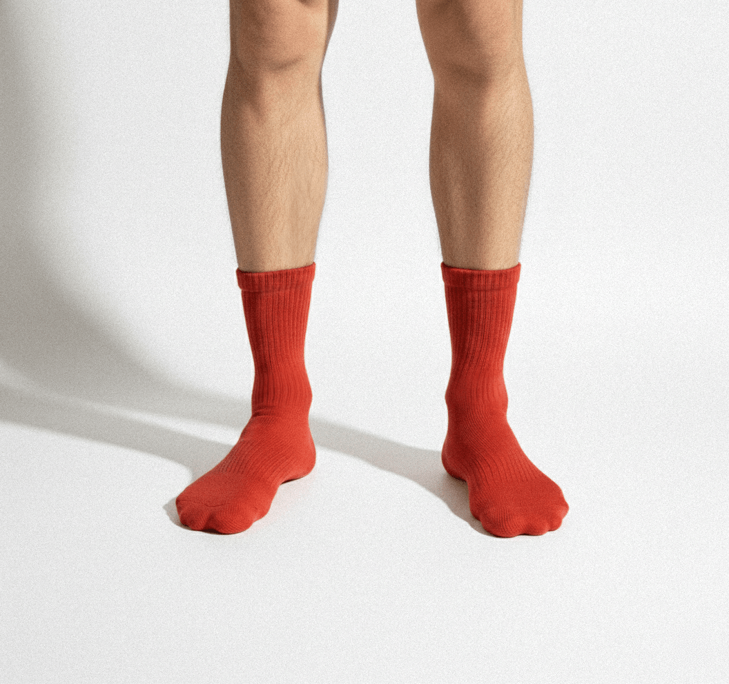 Classic Crew Socks with Organic Cotton - Repossier