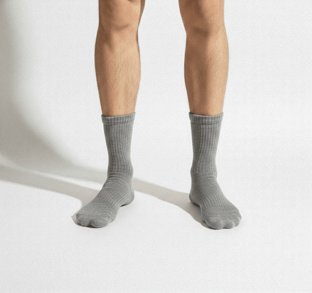 Classic Crew Socks with Organic Cotton - Repossier