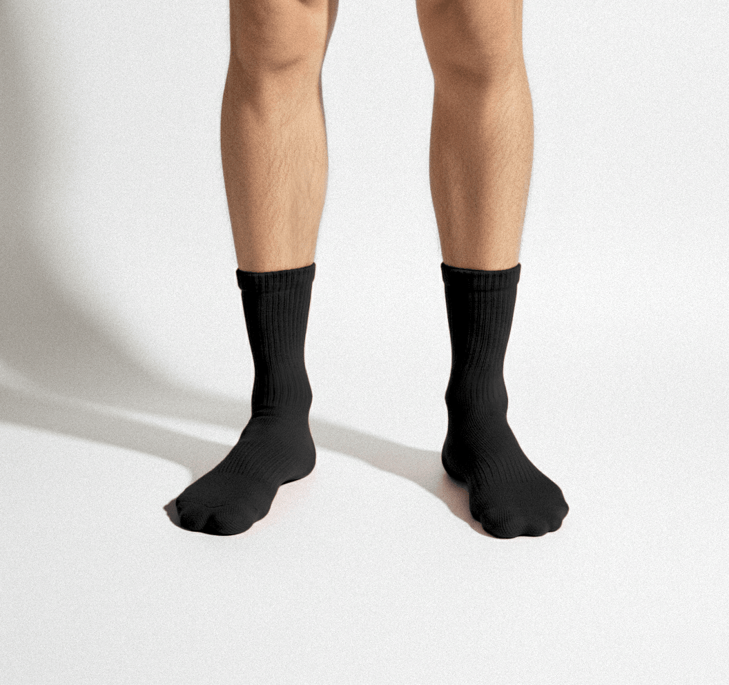 Classic Crew Socks with Organic Cotton - Repossier