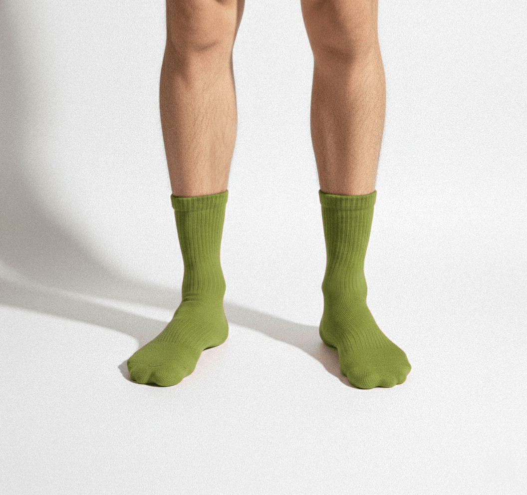 Classic Crew Socks with Organic Cotton - Repossier