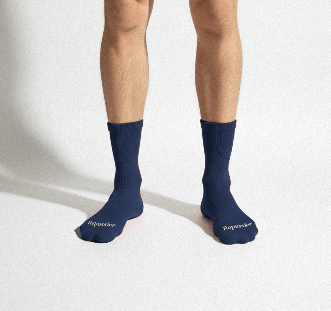 Classic Crew Socks with Organic Cotton - Repossier