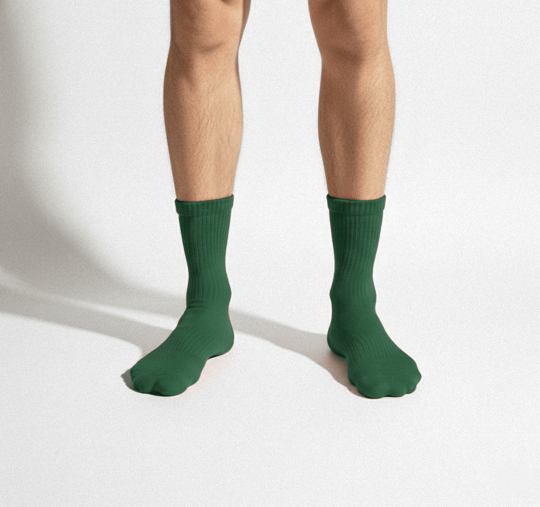 Classic Crew Socks with Organic Cotton - Repossier