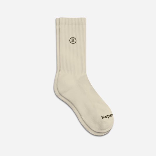 CLASSIC CREW SOCKS CREAM - Repossier