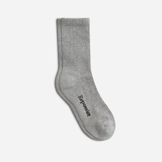 CLASSIC CREW SOCKS GRAY - Repossier